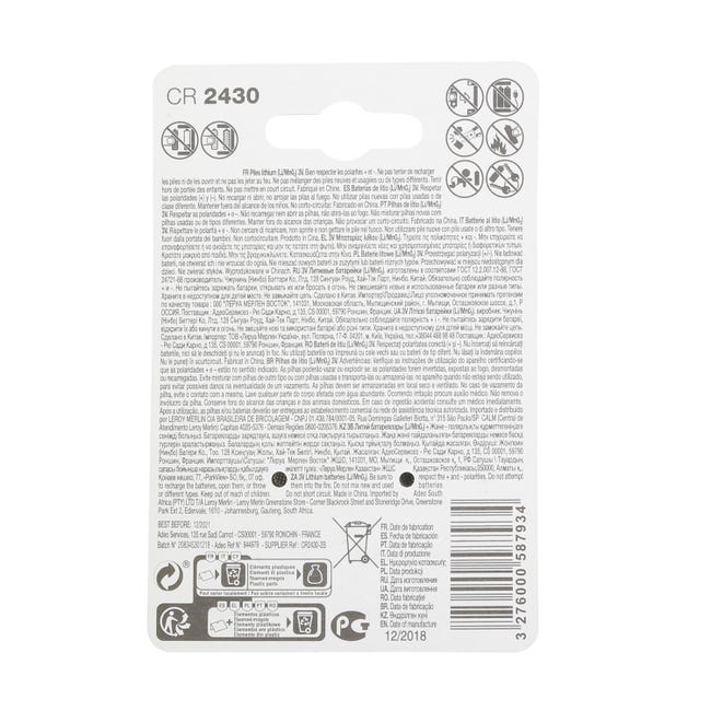 Bateria litowa CR2430 2 szt. LEXMAN