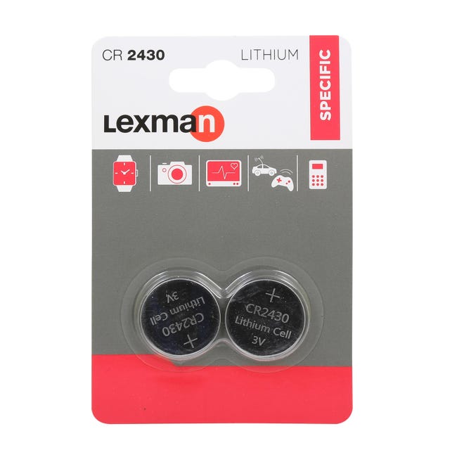 Bateria litowa CR2430 2 szt. LEXMAN