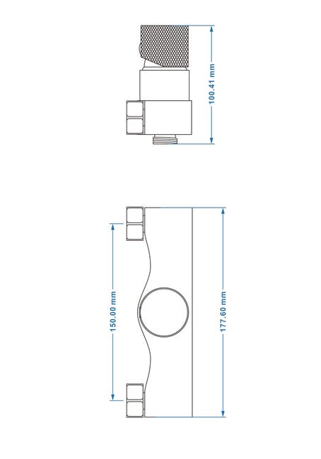 Bateria prysznicowa Sovo BJJ206G Sea-Horse