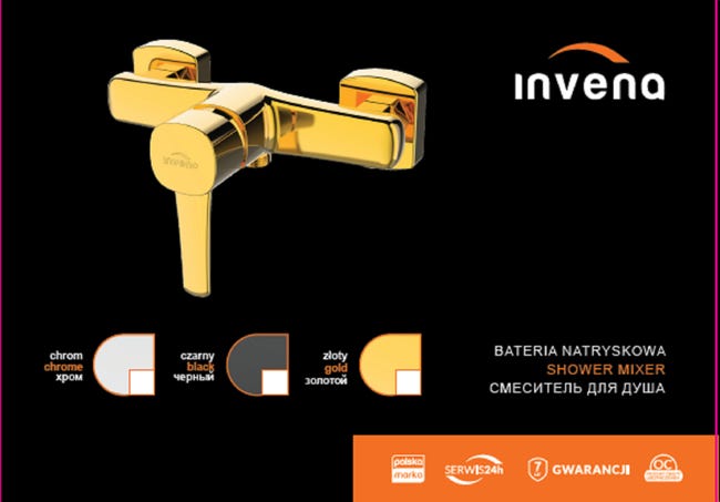 Bateria prysznicowa chrom Magic Invena