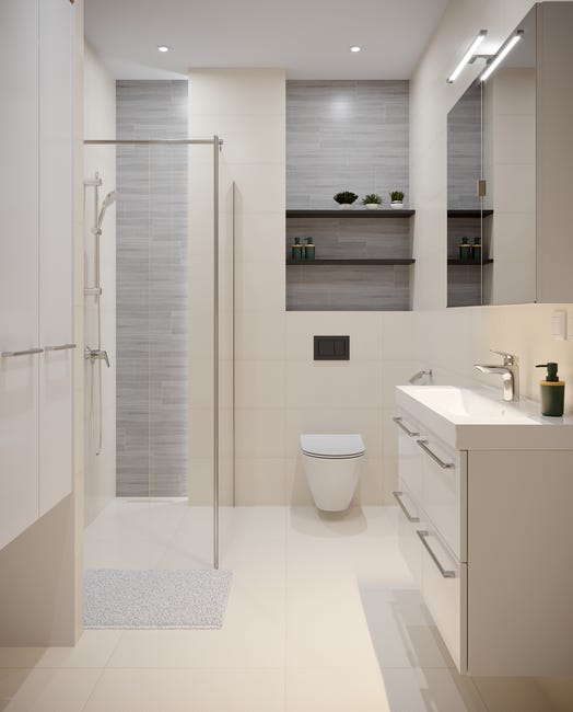 Bateria umywalkowa chrom Mycube L Hansgrohe