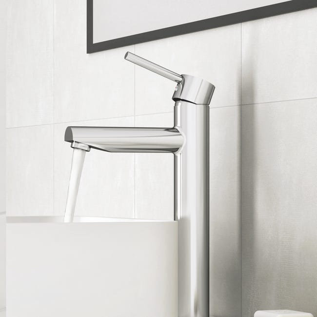 Bateria umywalkowa chrom wysoka Hilio Sensea