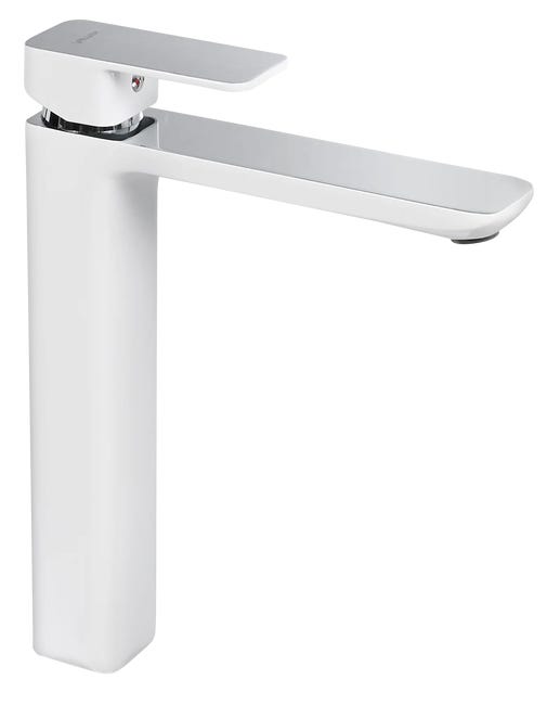 Bateria umywalkowa chrom wysoka Remo White Valvex