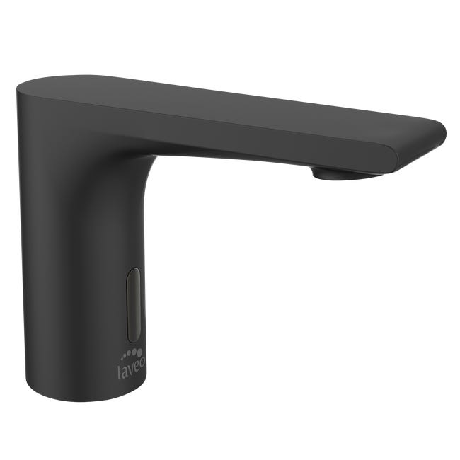 Bateria umywalkowa czarna Plato BLY_724R Laveo