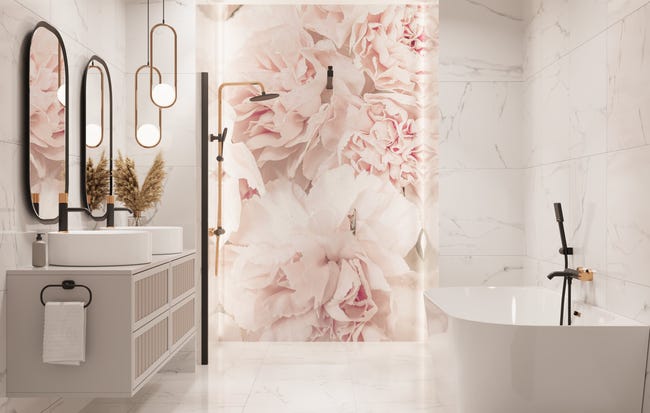 Bateria umywalkowa czarna Starlight Invena