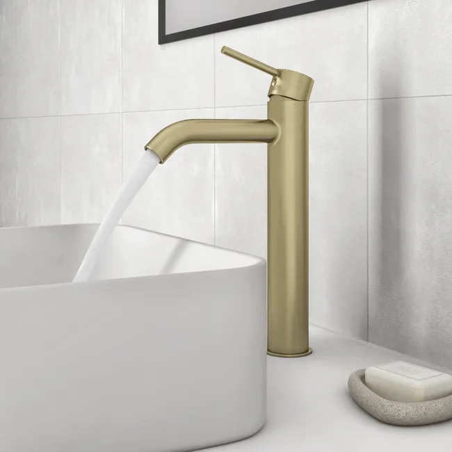 Bateria umywalkowa wysoka złota Mia Sensea