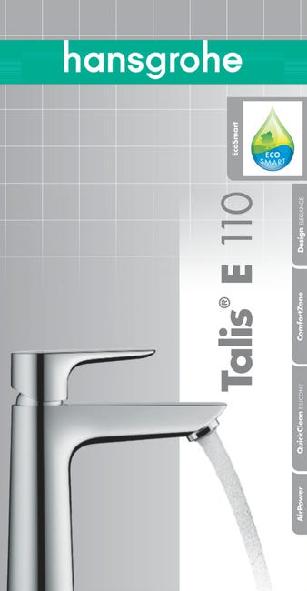 Bateria umywalkowa złota Talis Hansgrohe