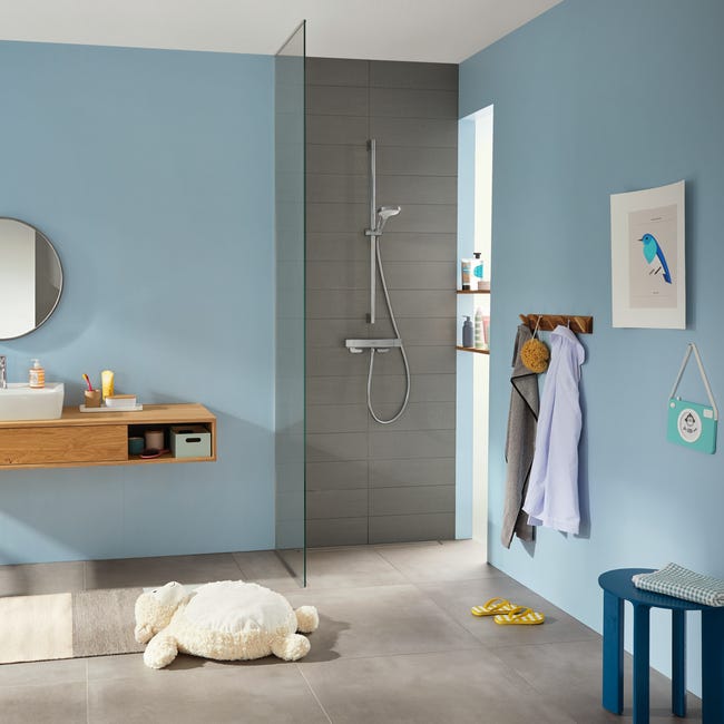 Bateria wannowa chrom Ecostate E Hansgrohe