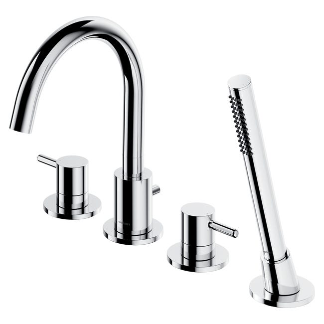 Bateria wannowa chrom Simplon 4-Otw. Omnires