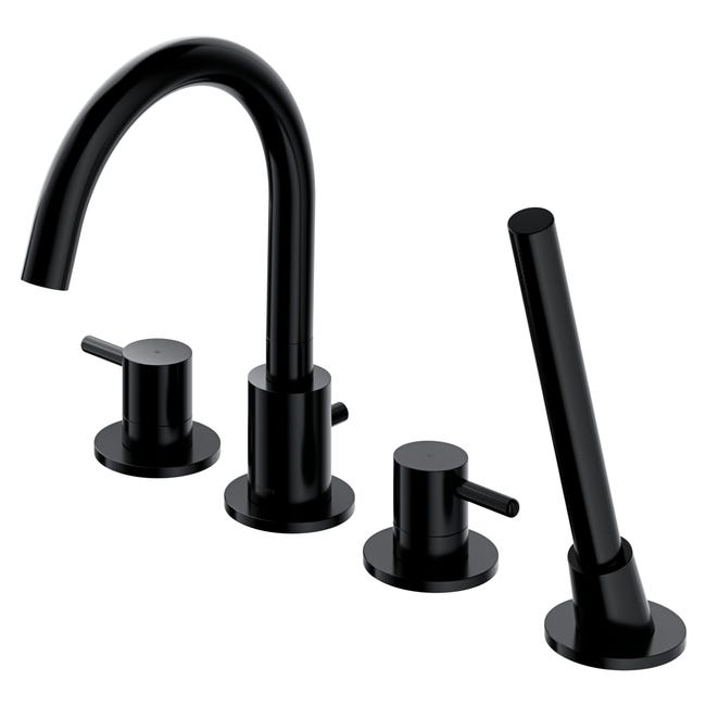 Bateria wannowa czarna Simplon 4-Otw. Omnires