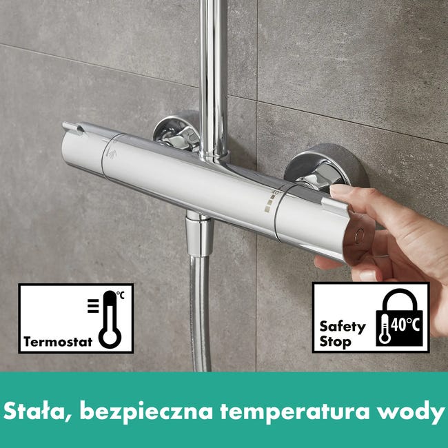 Bateria z termostatem Ecostat Comfort Hansgrohe