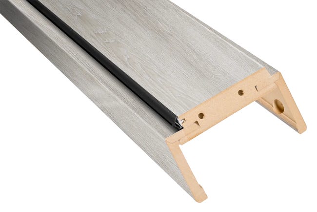Belka górna ościeżnicy regulowanej 60 Dąb szary 100 - 120 mm Nawadoor