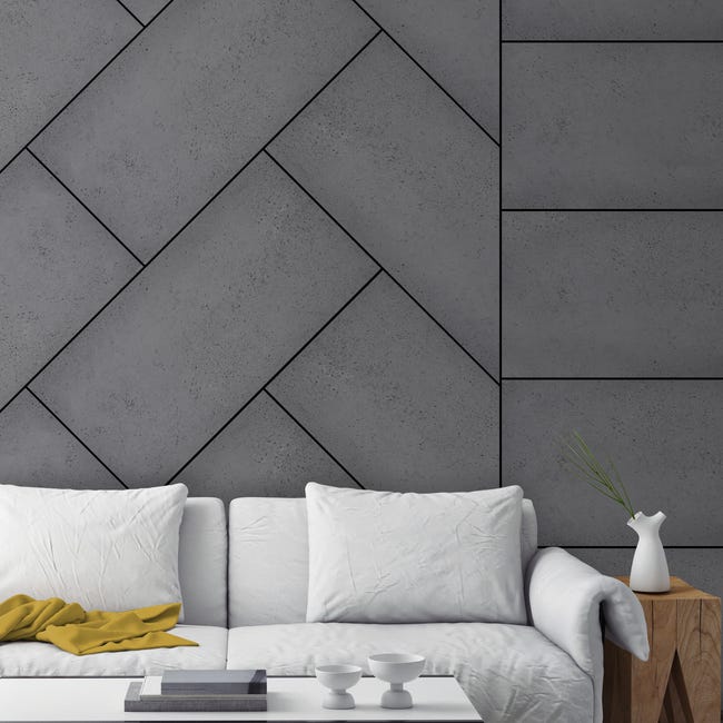 Beton architektoniczny Szary 30x60 cm 5 szt. Steinblau