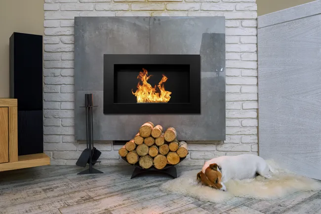 Biokominek wiszący Aroma czarny 650x400