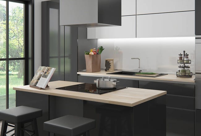Blat kuchenny drewniany dąb surowy 230 cm PPHU Extrans