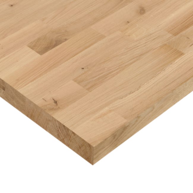 Blat kuchenny drewniany dąb surowy BC 200 cm ICF Wood