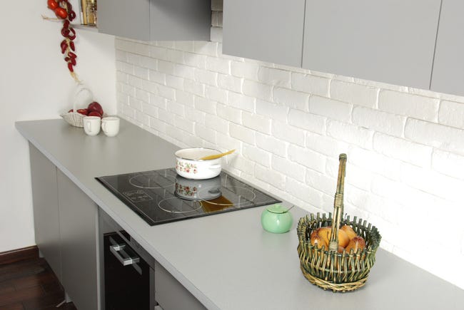 Blat kuchenny laminowany aluminium 040L Biuro Styl