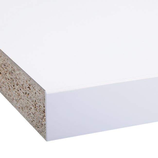 Blat kuchenny laminowany biały połysk 074W Biuro Styl