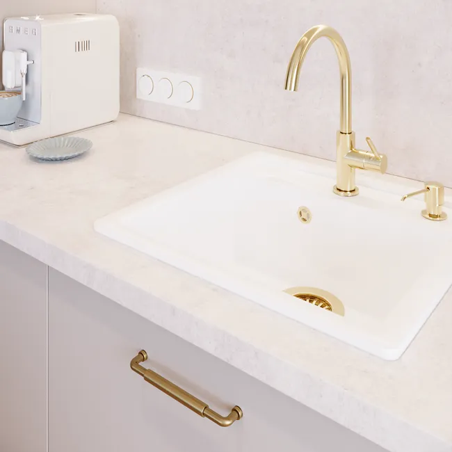 Blat kuchenny laminowany limestone Delinia