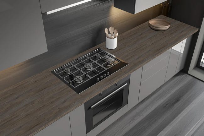 Blat kuchenny laminowany rustin wood 243S 305 cm Biuro Styl