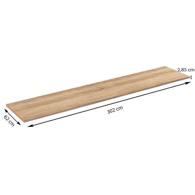 Blat kuchenny laminowany santana oak Delinia