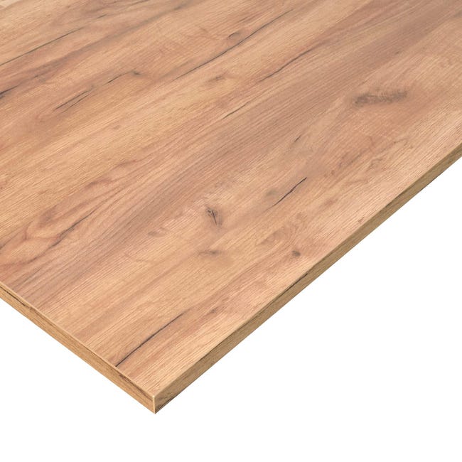 Blat laminowany/połka ścienna dąb złoty Craft 2.8x68x138 cm FLOORPOL