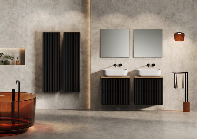 Blat łazienkowy Nero 60 X46 X 2.5 Nas