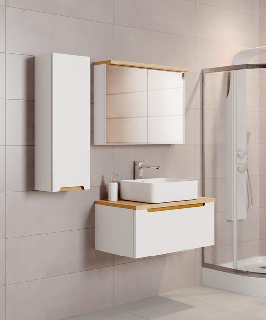 Blat łazienkowy Torino 80 x 46 Nas
