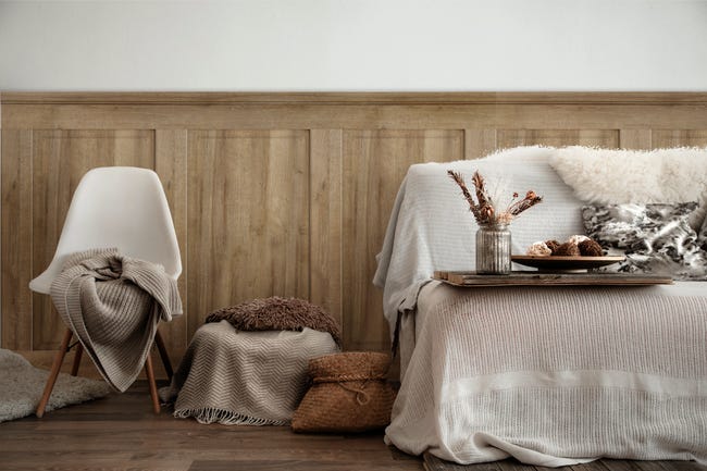 Boazeria angielska MDF dąb listwa górna Fllow