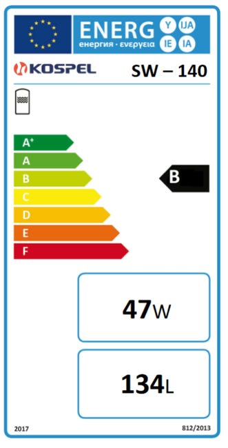 Bojler elektryczny SW Termo Max 134 L Kospel