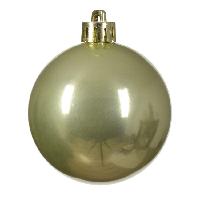 Bombki plastikowe 3cm pistacjowe rózne wzory