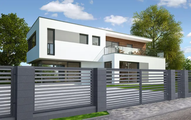 Brama dwuskrzydłowa Bali II 4x1,5 m Polbram