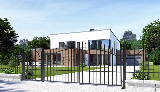 Brama dwuskrzydłowa Eliza III 4x1,5 m Polargos