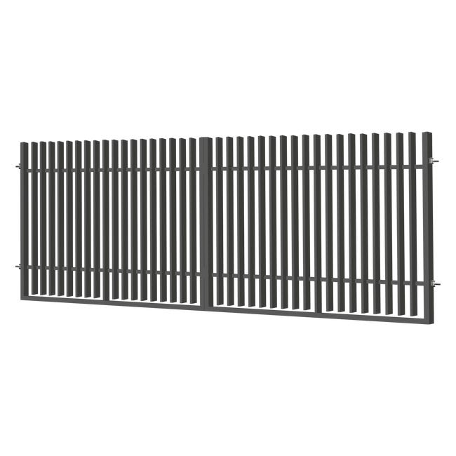 Brama dwuskrzydłowa Negros 4x1,5 m automat Polbram