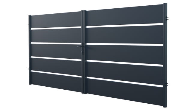 Brama dwuskrzydłowa Opal 4x1,5 m Polargos