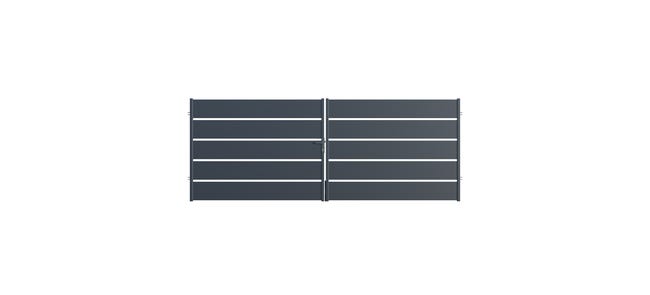 Brama dwuskrzydłowa Opal 5x1,5 m Polargos