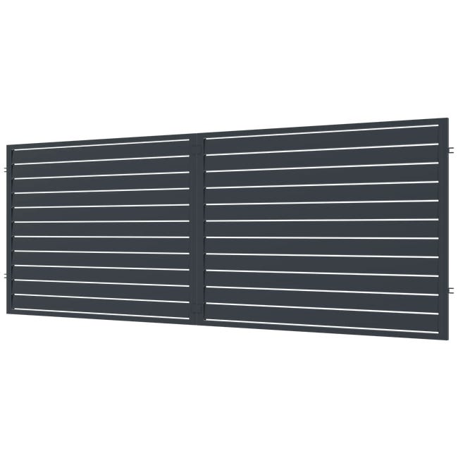 Brama dwuskrzydłowa Salerno 4x1.5 m Jarmex