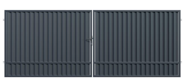 Brama dwuskrzydłowa Topaz 5x1,5 m automat Polargos