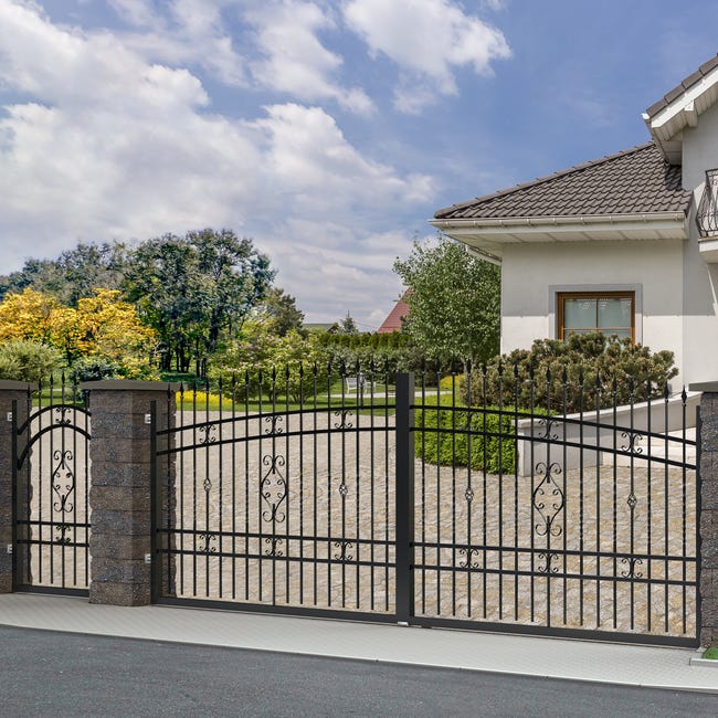 Brama dwuskrzydłowa Verona 4x1,6m inteligentna Polbram