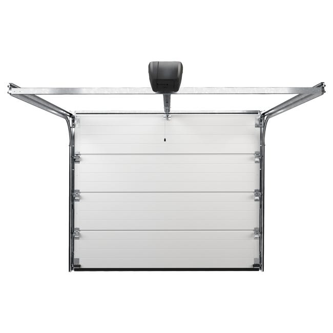 Brama garażowa segmentowa 2500x2250 z napędem Mod Black Wiśniowski