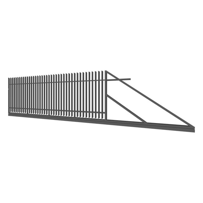 Brama przesuwna Negros 4x1,5 m prawa Polbram