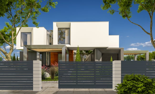 Brama przesuwna Salerno 4x1,5 m prawa Jarmex