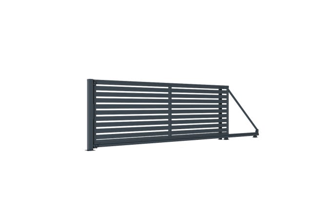 Brama przesuwna Szafir Element 4x1,49 m lewa automat Polargos