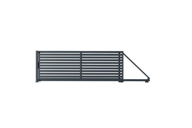 Brama przesuwna Szafir Element 4x1,49 m lewa automat Polargos