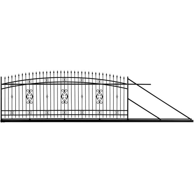 Brama przesuwna Verona 4x1,4m prawa automat Polbram