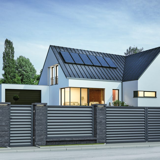 Brama przesuwna bez przeciwwagi Kreta 4x1,5 m lewa Polbram