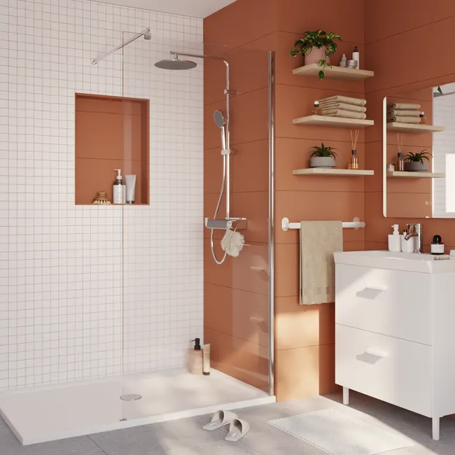 Brodzik do kabiny prysznicowej płaski Easy 70 x 140 Sensea
