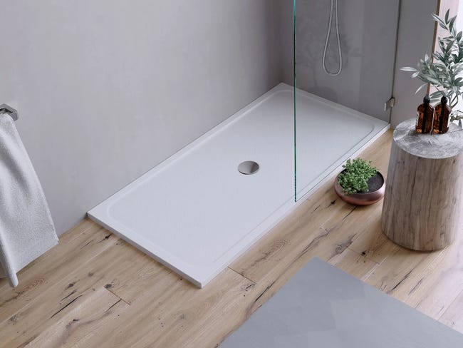 Brodzik do kabiny prysznicowej płaski Easy 80 x 160 cm Sensea