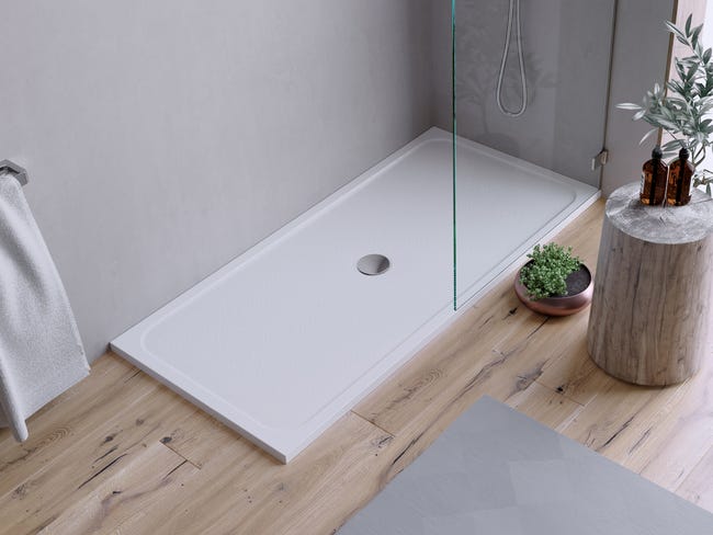 Brodzik do kabiny prysznicowej płaski Easy 80 x 170 cm Sensea