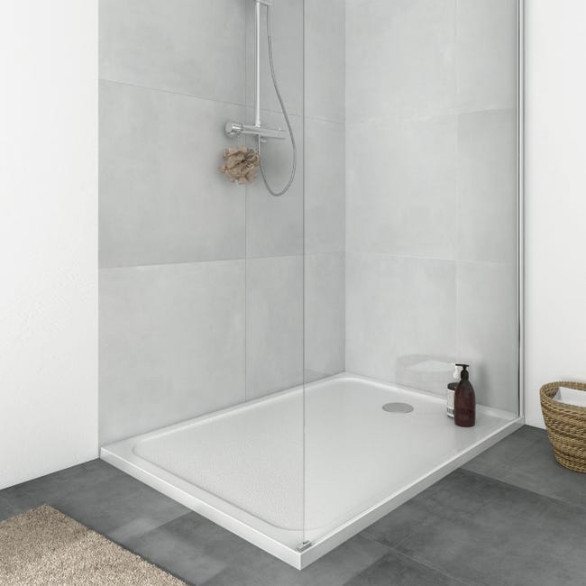 Brodzik do kabiny prysznicowej płaski Easy 90 x 120 cm Sensea